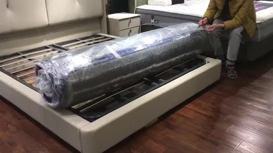Popular Home Hotel Memory Foam Mattress Topper Rolled