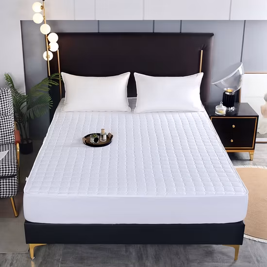 Sweet Zzz フルサイズ ジッパー付き冷却マットレス トッパー、安全な天然ユーカリ繊維のベッドとシーツ